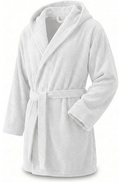 Top Towel روب حمام بغطاء للرأس للجنسين (عبوة من قطعة واحدة)