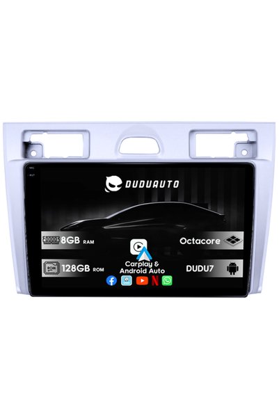 DUDU Ειδικό σύστημα πλοήγησης Ford Fiesta MK5 2002-2008, Γκρι, DUDU3, 4GB RAM...