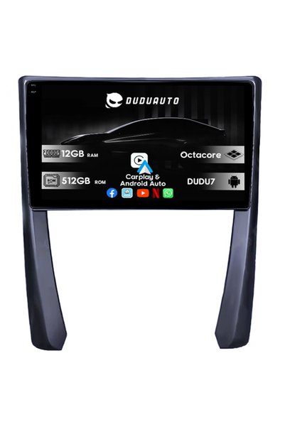 DUDU Ειδικός πίνακας πλοήγησης για Porsche 911, DUDU3, 4GB RAM 64GB ROM, Octa...