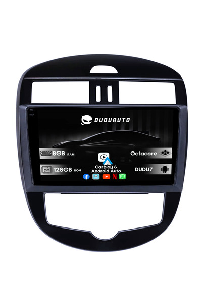 DUDU Navigatie dedicata Nissan Tiida 2011-2015, DUDU3, 4GB RAM 64GB ROM, Octa...