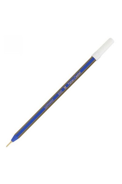 Faber Castell Faber Στυλό διαρκείας ΜΠΛΕ 1.0mm ΧΡΥΣΟ 030 143051
