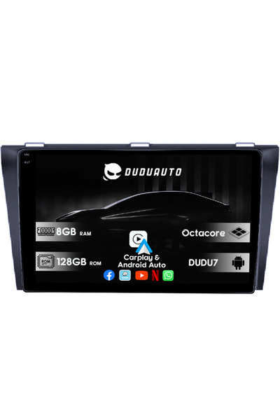 DUDU Ειδικό σύστημα πλοήγησης για Mazda 3 2004-2009, DUDU3, 4GB RAM 64GB ROM,...