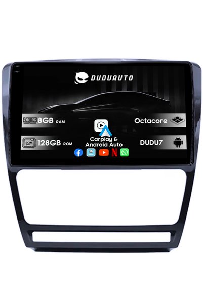 Universal Ειδικό σύστημα πλοήγησης για Skoda Octavia 2008-2013, DUDU3, 4GB RA...