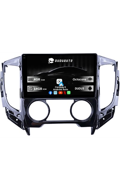 DUDU Συσκευή πλοήγησης για Mitsubishi L200 2015-2019, DUDU3, 4GB RAM 64GB ROM...