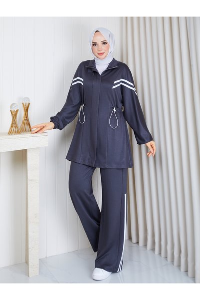 moda periy طقم بدلة رياضية مزدوجة بيلا
