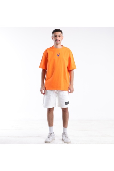 Adax Surreal T-Shirt — Fiery Orange