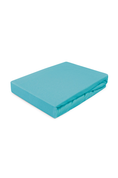 Darymex Cearsaf cu elastic Jersey 120x200 010 turcoaz