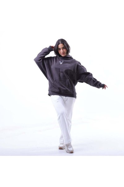 Adax I'M Different Hoodie - Charcoal Gray