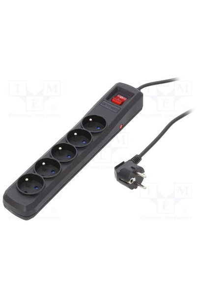 Other Prelungitor cu întrerupător R5 1,5 m Negru R5/15/C