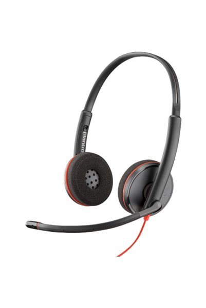 Poly Casti cu microfon by HP Blackwire 3220, USB-C/USB-A, Negru, Bulk