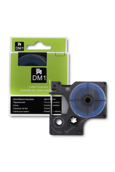 Qoltec Tub termocontractabil pentru imprimante DYMO D1/DM1, 9 mm x 1,5 m, alb...