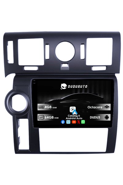 DUDU Συσκευή πλοήγησης για Hummer H2 2007-2009, DUDU3, 4GB RAM 64GB ROM, Octa...