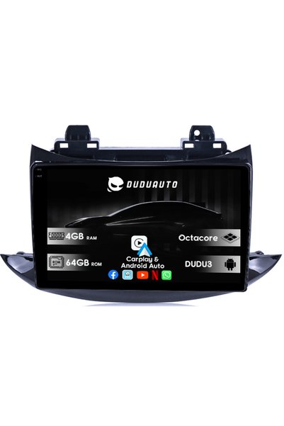 Universal Dedicated Navigation Chevrolet Trax 2013-2020 DUDU3, 4GB RAM 64GB R...