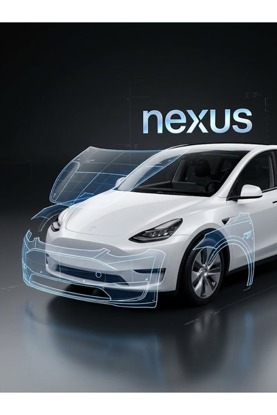 Pro Cut Tesla model Y-Base Paket 2025-2026 Arası 3 Parça (çamurluklar,tampon,kaput) %100 TPU 190 Micron