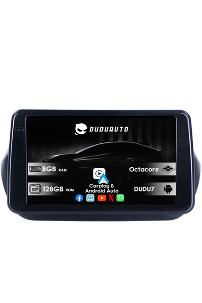 DUDU Ειδικό σύστημα πλοήγησης Fiat Fiorino Qubo 2008-2017 DUDU3, 4GB RAM 64GB...