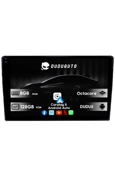 DUDU Ειδικό σύστημα πλοήγησης για Renault Duster 2015-2018, DUDU3, 4GB RAM 64...