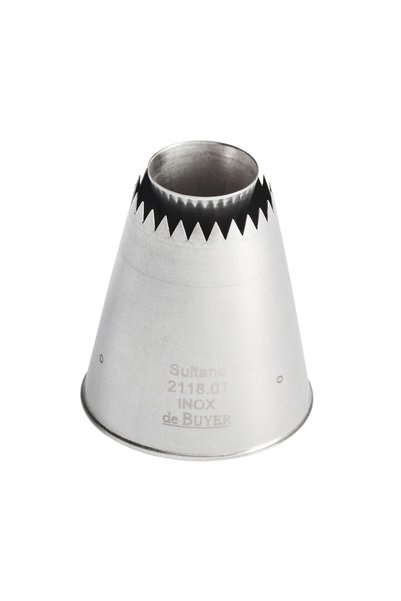 De Buyer Pastry nozzle, stainless steel, 35 mm, "Sultan" -