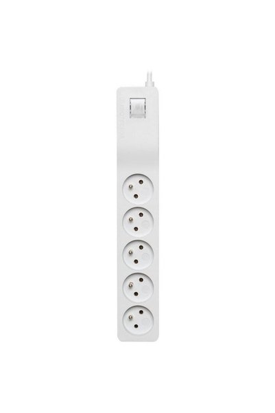 Lestar Extension cable, lestar, 5 sockets, 3 m, white