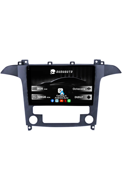 DUDU Ειδικός πίνακας πλοήγησης Ford S-Max 2006-2015 DUDU3, 4GB RAM 64GB ROM, ...