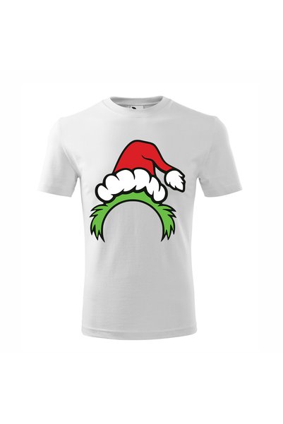 Malfini Tricou personalizat, Grinch # 13, Bumbac 100%, Alb, Barbat, Marime 2XL