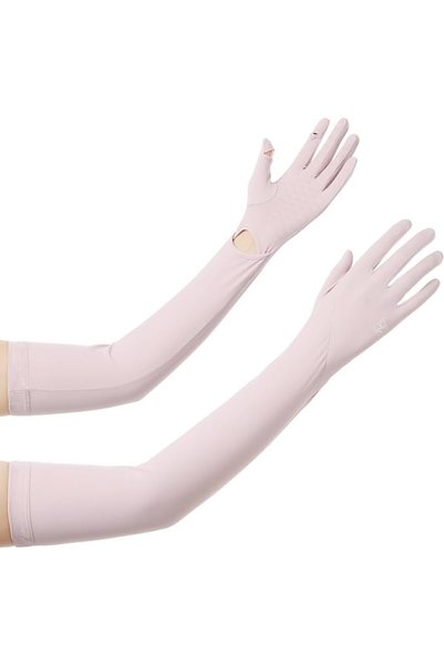 GENERAL UPF 50+ UV Sun Protection Woman Gloves - Sunblock Fingerless and Full...