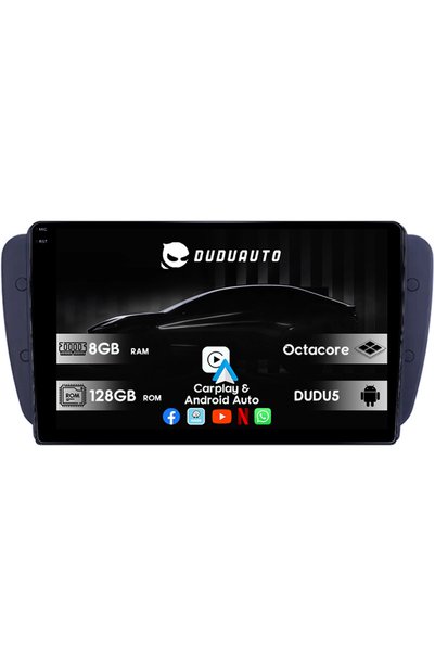 DUDU Σύστημα πλοήγησης για Seat Ibiza 2009-2013, DUDU3, 4GB RAM 64GB ROM, Oct...