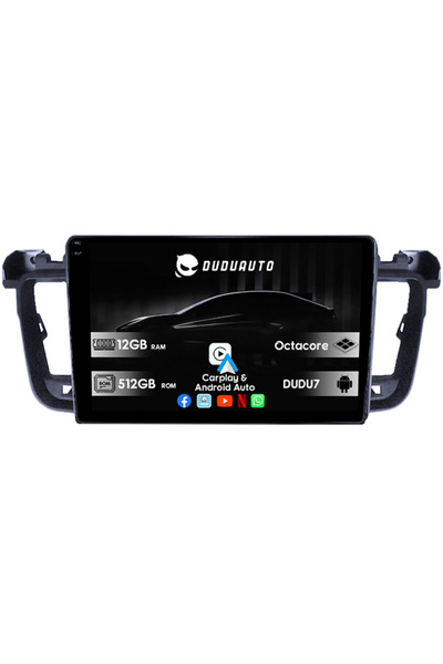 DUDU Ειδικό σύστημα πλοήγησης Peugeot 508 2010-2018, DUDU3, 4GB RAM 64GB ROM,...