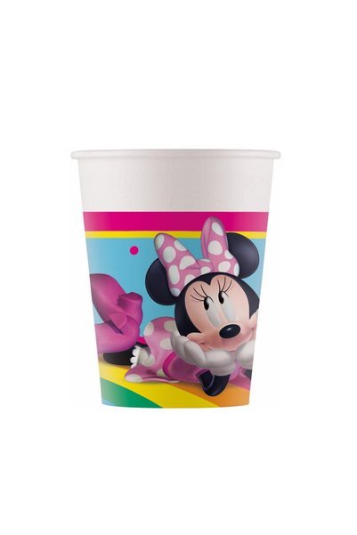 BALOANE PARTY Set de 8 căni MINNIE 200 ml