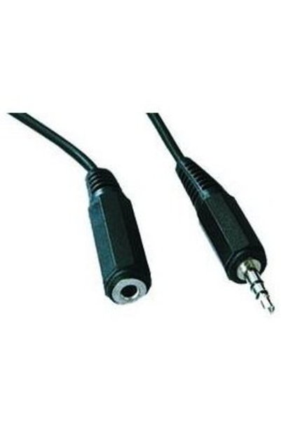 Gembird Cablu audio Gembird, jack 3.5mm tată - jack 3.5mm mamă, 2m, Negru