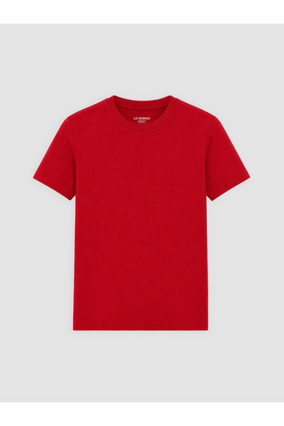LC Waikiki Quality Parts from Çelebi Store Zero Roba Yaka Boys' T-Shirt