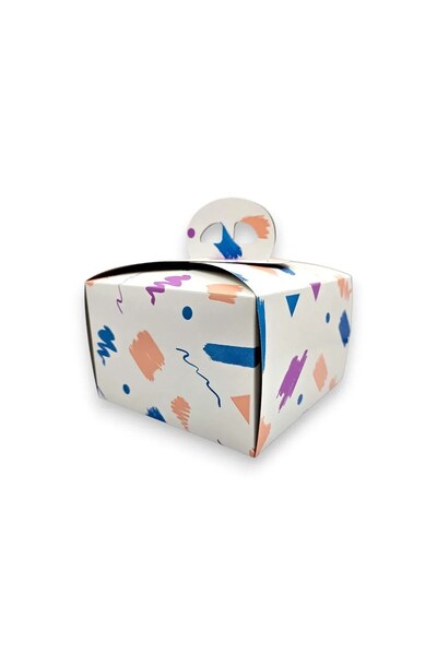 OEM Cutie tort desenată cu mâner, piesă – CUTII TORT DESEN PIE HANDLE 21X21X1...