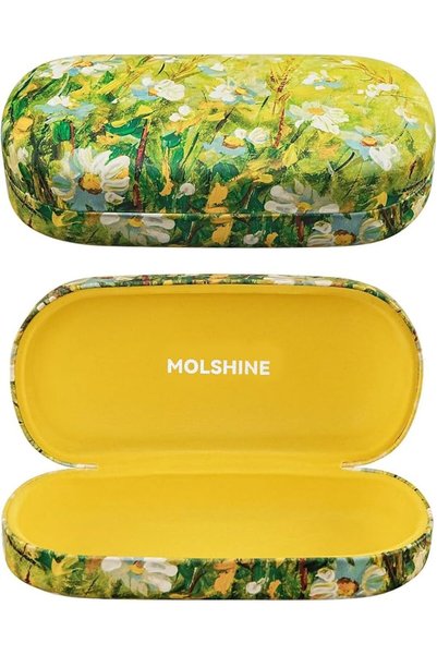 molshine Hard Sunglasses Case, Classic, Colourful and Large Hard Case Glasses...