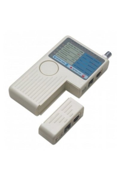 Intellinet Тестер кабели 4-в-1, RJ11/RJ45/USB/BNC, Бежов, Търговска опаковка ...