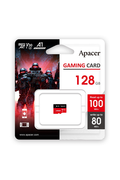 Apacer 128Gb Microsd Gaming Memory Card (Ap128Gmcsx10U7-Ragc)