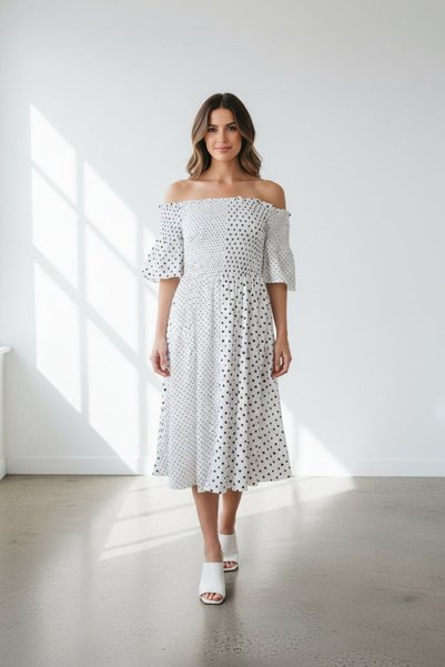 Vero Moda Rochie Chime Renee White