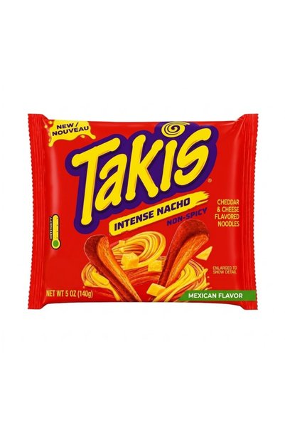 Takis Intense Nacho - Cheddar & Cheese Flavored Noodles 140g