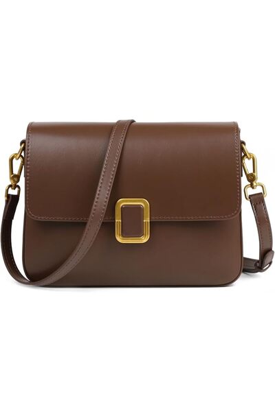 GENERAL Genuine Leather Crossbody Shoulder Handbag Purses Bags for Women