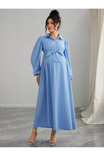 Sheya Maxi dress, blue