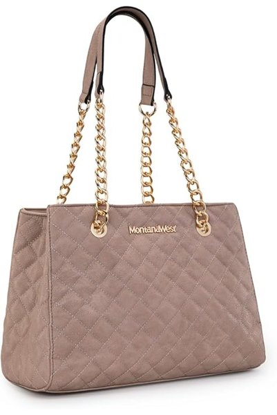 Montana West MEDIUM Chain Shoulder Bag for Women Hobo Handbags Tote Purse