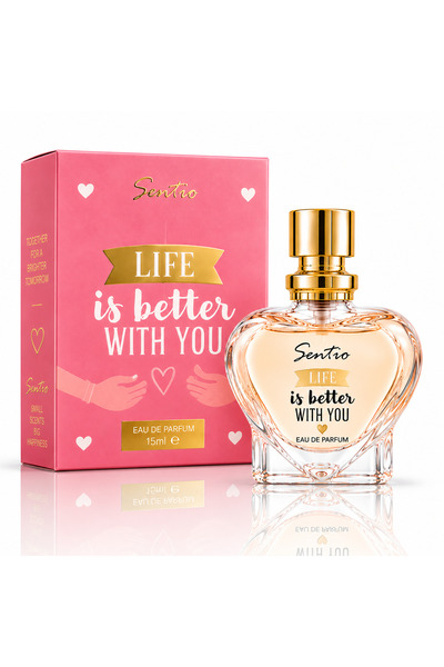 SENTIO Apă de parfum pentru femei, Parfum de damă Life Is Better With You, ED...
