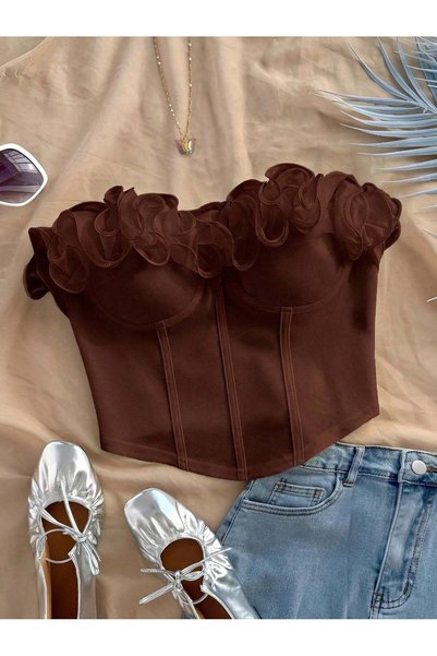 Sheya Top, brown