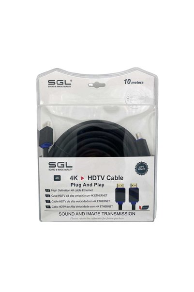 GADGETNOW Καλώδιο HDMI Υψηλής Ταχύτητας 2.0V 10μ