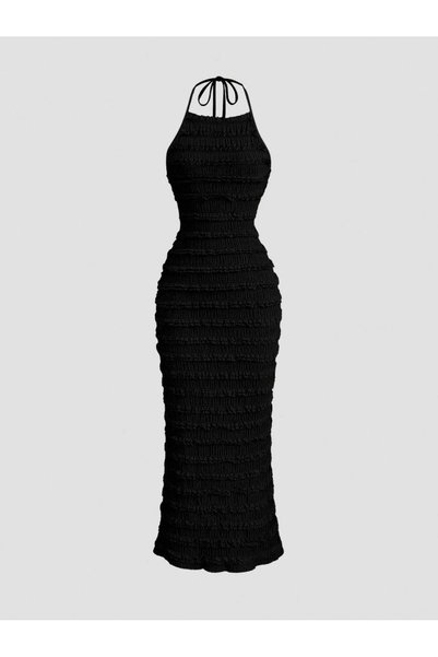 Sheya Rochie maxi, negru
