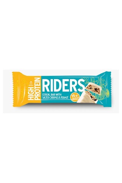 GRANIO Riders Salted Caramel Peanut High Protein Bar 50 g X 24 Pieces