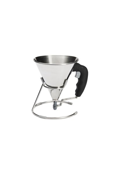 De Buyer KWIK mini-funnel, with stand 0.8 L, black - "de Buyer" brand