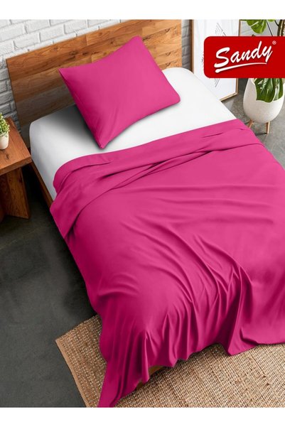 Sandy Premium Quality Flat Sheet and Pillowcase, Bed Sheet 2 Pieces Set (Twin...