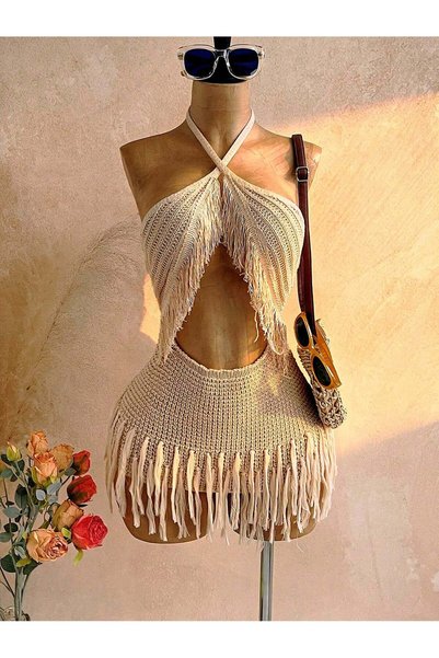 Sheya Mini dress, beige