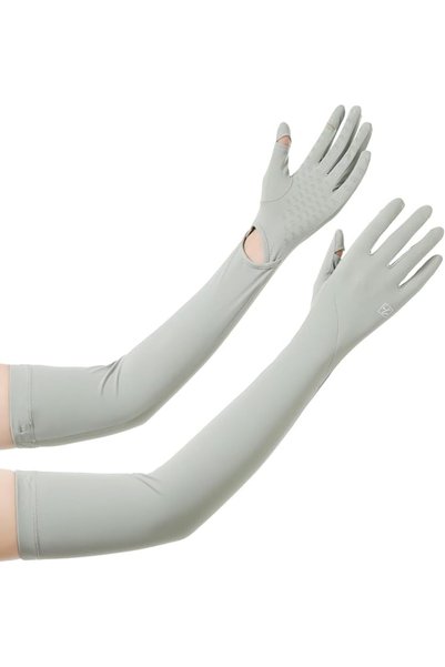GENERAL UPF 50+ UV Sun Protection Woman Gloves - Sunblock Fingerless and Full...