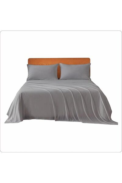 D DONETELLA FEEL THE LUXURY طقم ملاءات سرير دونيتيلا مكون من 4 قطع لسرير سوبر...