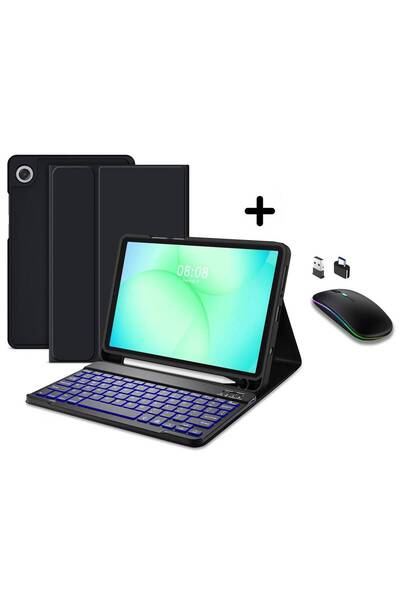 Aiyando Husa pentru Samsung Galaxy Tab A11 Plus 11 inch cu tastatura iluminat...